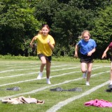 running