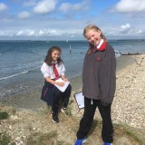 Geography field trip at East Head