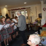 Singing at a care home