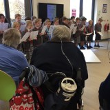 Junior Choir sing to Sage House