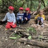 Reception children love Forest School