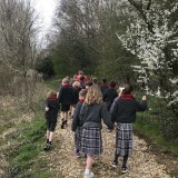 nature walk with Year 3