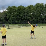 Inter-patrol tennis and cricket