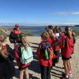 Year 7 visit local Sussex beach East Head