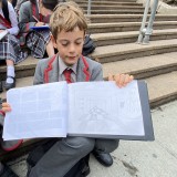 Two point perspective with Year 5