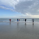 West Wittering with the boarders