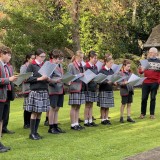 Chapel Choir sing at a care home