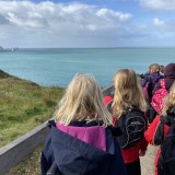 Geography trip to Isle of Wight with Year 5