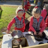 Early years play equipment outdoors
