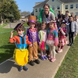 children dressed up for world book day