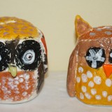 clay owls