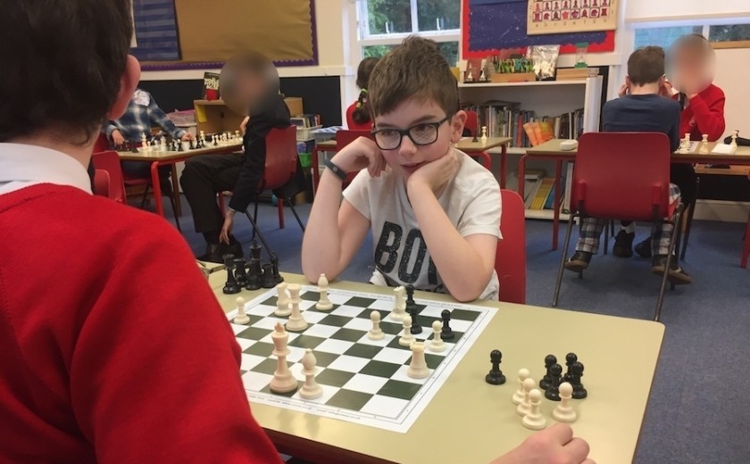 Chess play in Butler Cup