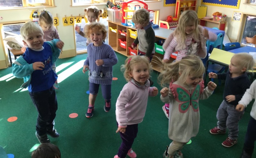 Singing and Dancing in Nursery