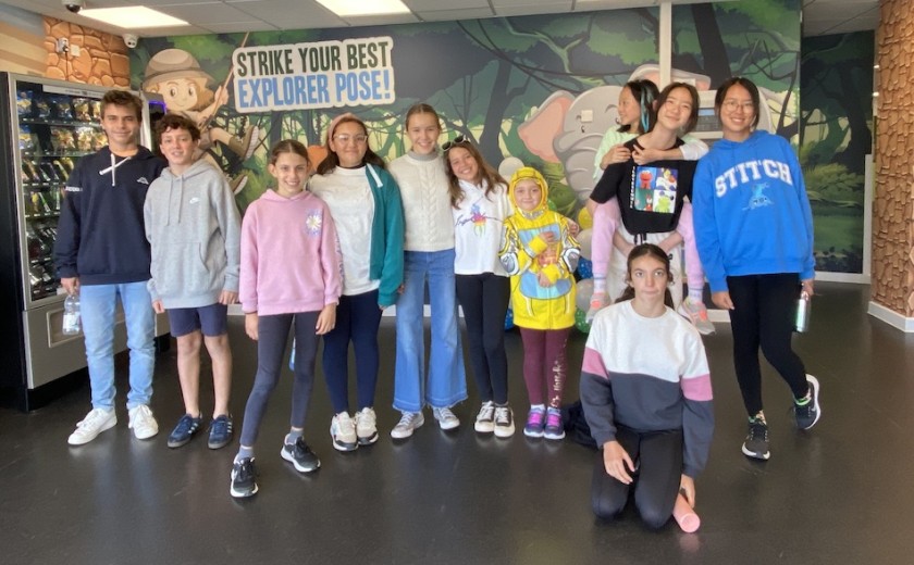 boarders at Adventure Park