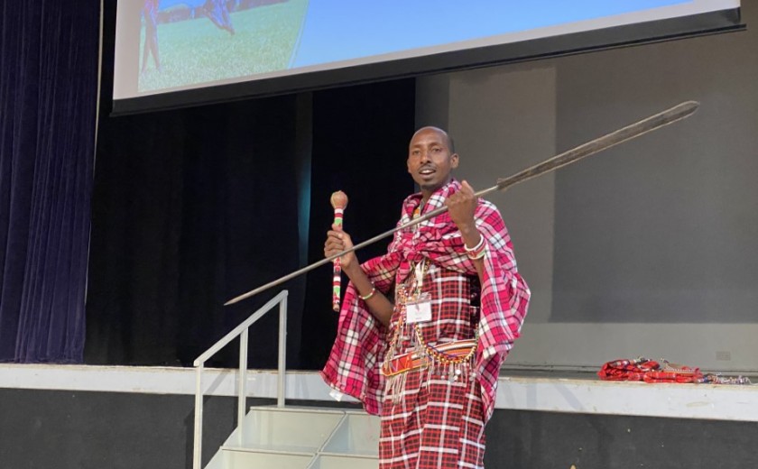Masai Moran visits Westbourne