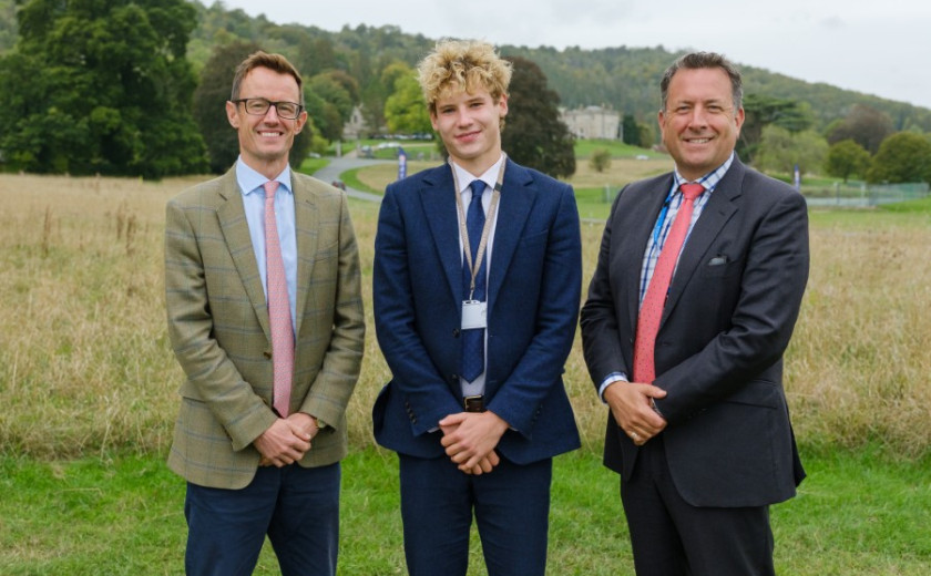 Guy Musson Head Boy and Matt Williams