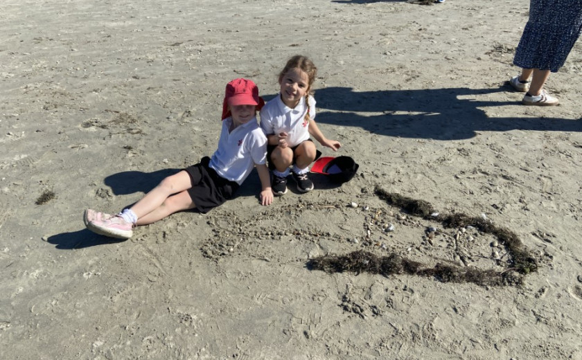 Year 1 at the beach