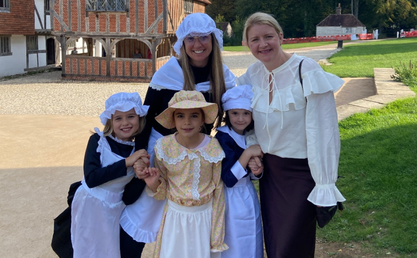 year 2 trip to Weald and Downland Museum 