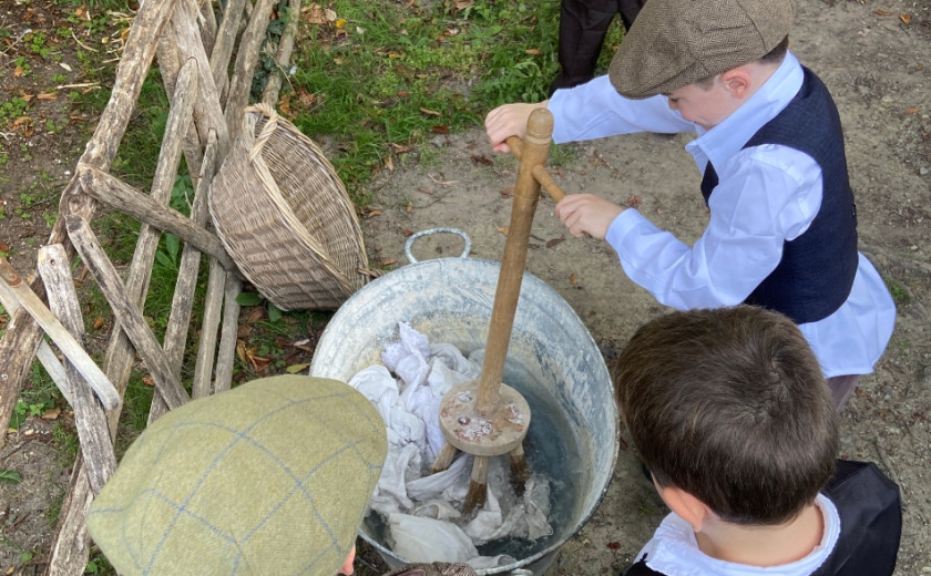year 2 trip to Weald and Downland Museum 