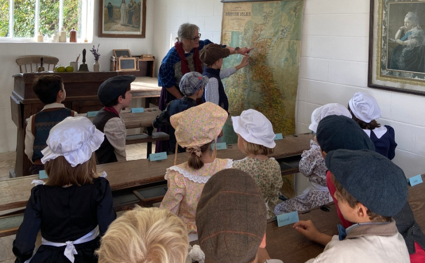 year 2 trip to Weald and Downland Museum 