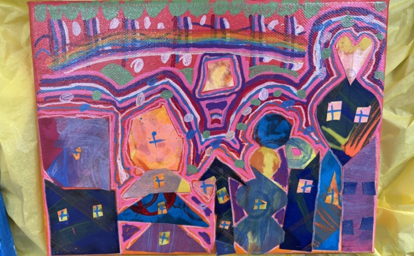 Year 4 acrylic pen