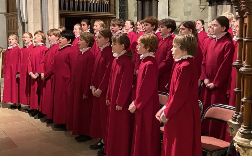 Chapel Choir pre-tour concert