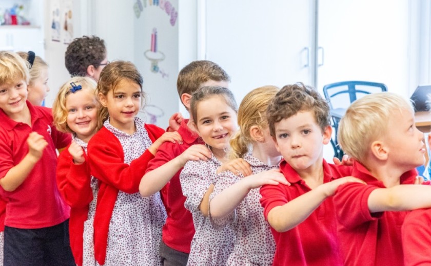 musical dancing in the assembly