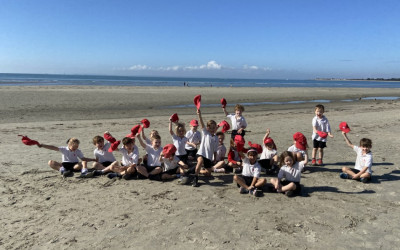 Year 1 at the beach