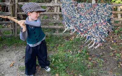 year 2 trip to Weald and Downland Museum 