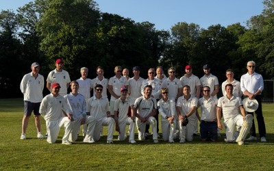 Kevin Smith's invitational cricket team for his farewell