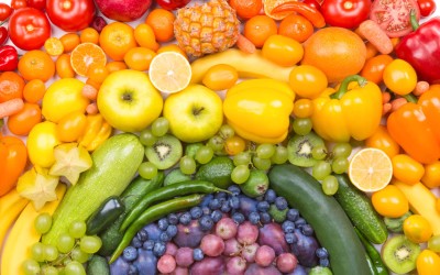 fruit & veg rainbow