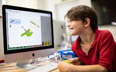boy on computer